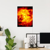 Nebula M1-67 rund um Star WR124 Poster (Heimbüro)