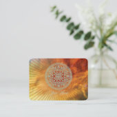 Nebula Mandala - Visitenkarte (Stehend Vorderseite)