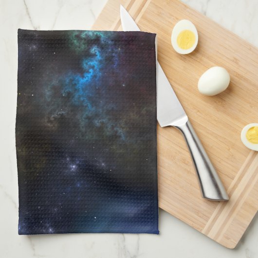 Nebula Menagerie Geschirrtuch (Viertel Falte)