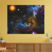 Nebula Menagerie Leinwanddruck (Insitu (Wohnzimmer))