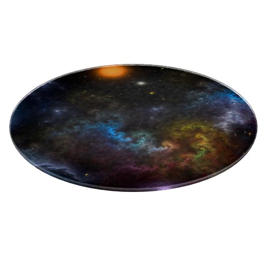 Nebula Menagerie Schneidebrett (Ecke)