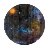 Nebula Menagerie Schneidebrett (Vorderseite)