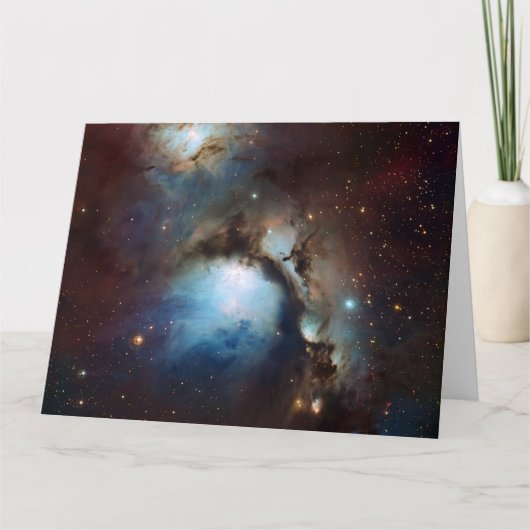 Nebula Messier 78 Weltraumastronomie Karte (Vorderseite)
