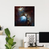 Nebula Messier 78 Weltraumastronomie Poster (Heimbüro)