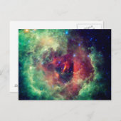 Nebula NGC2237 Postkarte (Vorne/Hinten)