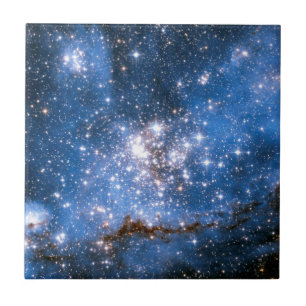 Nebula NGC 346 Infantile Sterne - Hubble Weltraumf Fliese