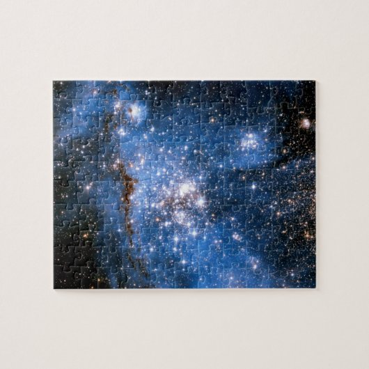 Nebula NGC 346 Säugling Stars - Hubble Space Foto Puzzle (Horizontal)