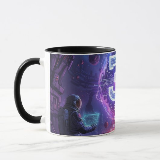 Nebula Nomads Space Astronaut Sci-Fi 3i Atla Tasse (Links)