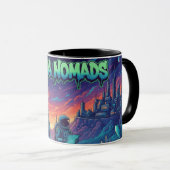 Nebula Nomads Space Astronaut Sci-Fi Combo Coffee  Tasse (VorderseiteRechts)
