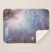 Nebula Orion Astronomie Blau Rosa violette Sterne Sherpadecke (Vorderseite (Horizontal))