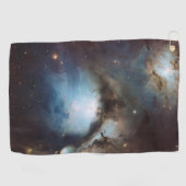 Nebula orion Astronomie blauer Glaube Kosmos Stern Golfhandtuch (Horizontal)