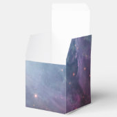 Nebula Orion Astronomisch blau-braune beige Sterne Geschenkschachtel (Geöffnet)
