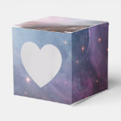 Nebula Orion Astronomisch blau-braune beige Sterne Geschenkschachtel (Vorderseite)