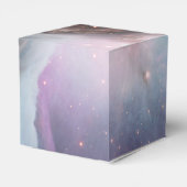 Nebula Orion Astronomisch blau-braune beige Sterne Geschenkschachtel (Rückseite)