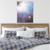 Nebula Orion Astronomisch blau-braune beige Sterne Leinwanddruck (Insitu (Schlafzimmer))