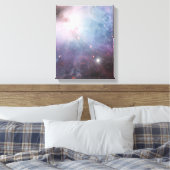 Nebula Orion Astronomisch blau-braune beige Sterne Leinwanddruck (Insitu (Schlafzimmer))