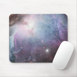 Nebula Orion Astronomisch blau-braune beige Sterne Mousepad