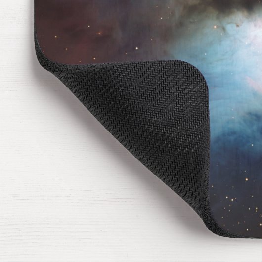 Nebula Orion Astronomisch blau-braune beige Sterne Mousepad (Ecke)