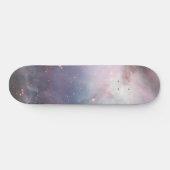 Nebula Orion Astronomisch blau-braune beige Sterne Skateboard (Horizontal)