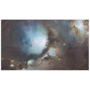 Nebula Orion Astronomisch blau-braune beige Sterne Tischdecke