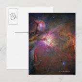 Nebula Orion Postkarte (Vorne/Hinten)