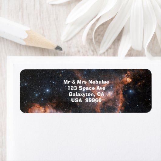 Nebula Outer Space Astronomie Labels (Insitu)