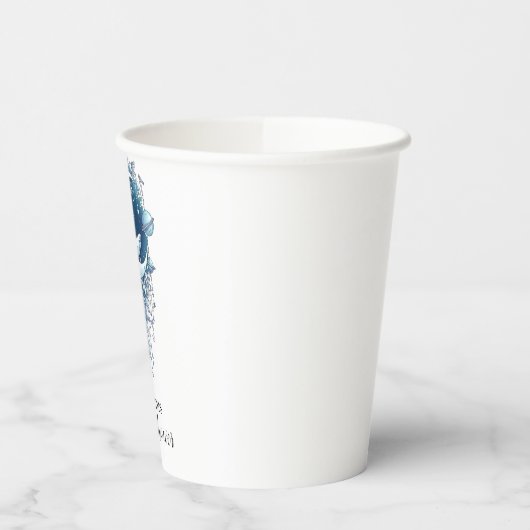 Nebula Outerspace Stars Babydusche Pappbecher (Links)