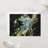 Nebula Painting Grußkarte Karte (Vorderseite/Rückseite Beispiel)