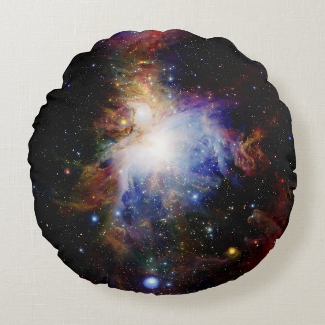 Nebula Pillow Rundes Kissen (Vorderseite)