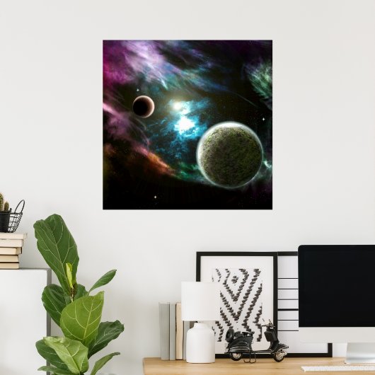 Nebula Poster (Heimbüro)