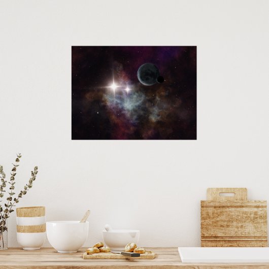 Nebula Poster (Küche)