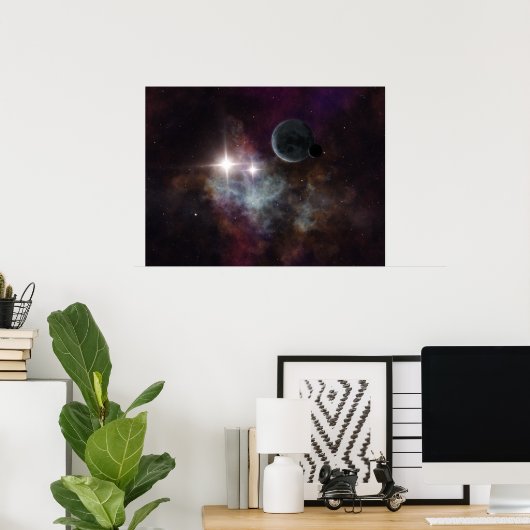 Nebula Poster (Heimbüro)