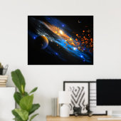 Nebula Poster (Heimbüro)