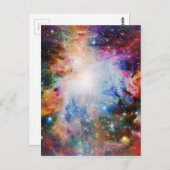 Nebula Postkarte (Vorne/Hinten)