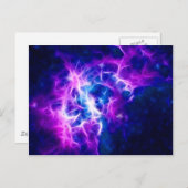 Nebula Postkarte (Vorne/Hinten)