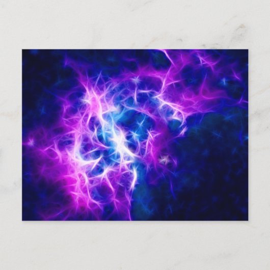 Nebula Postkarte (Vorderseite)