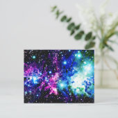Nebula Postkarte (Stehend Vorderseite)