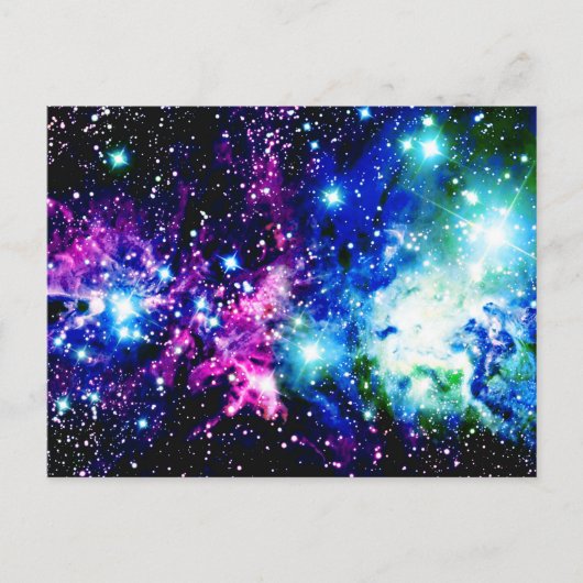 Nebula Postkarte (Vorderseite)