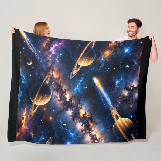 Nebula premium fleece blanket (Beispiel)