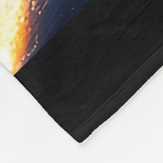 Nebula premium fleece blanket (Ecke)
