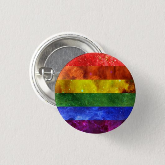 Nebula Pride Abzeichen Button (Vorne & Hinten)