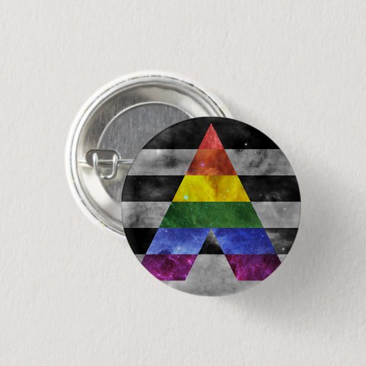 Nebula-Pride-Abzeichen Button (Vorne & Hinten)