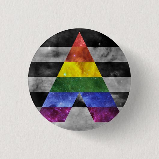 Nebula-Pride-Abzeichen Button (Vorderseite)