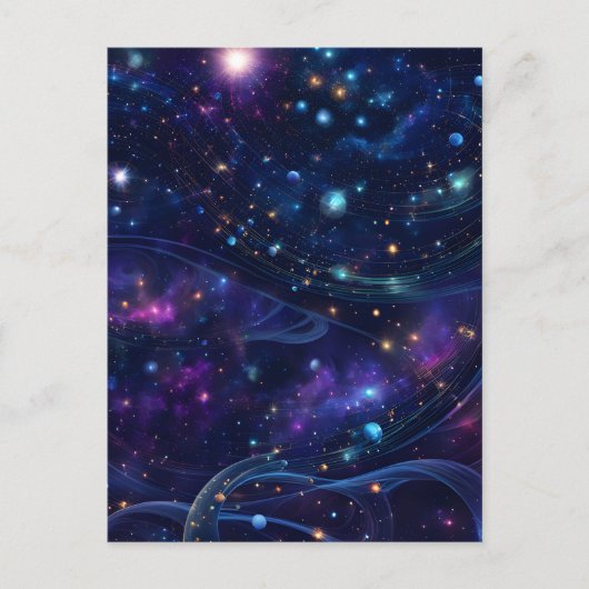 Nebula Rapid Postkarte (Vorderseite)