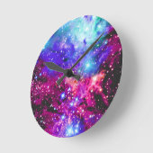 Nebula Runde Wanduhr (Winkel)
