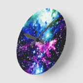 Nebula Runde Wanduhr (Winkel)