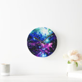 Nebula Runde Wanduhr (Zuhause)