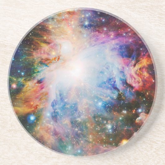 Nebula Sandstein Untersetzer (Vorne)