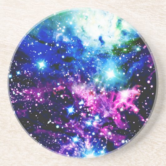 Nebula Sandstein Untersetzer (Vorne)
