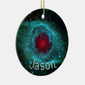 Nebula Science Space Gegee Weihnachtsnamen Keramik Ornament (Rechts)